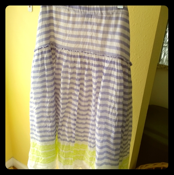 Summer Stripes Skirt - Picture 1 of 2